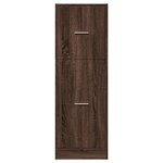 vidaXL Armoire apothicaire chêne marron 40x41x118 cm bois d'ingénierie