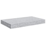 vidaXL Étagère murale flottante gris béton 40x23x3 8 cm MDF
