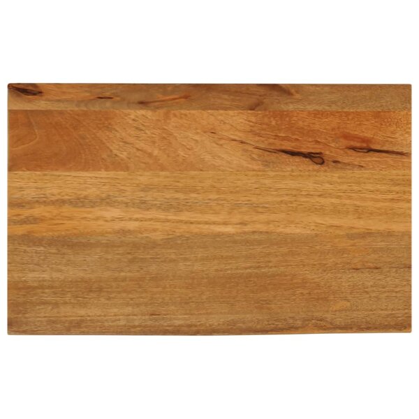 vidaXL Dessus de table à bord vivant 40x20x2 5 cm bois massif manguier