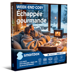 SMARTBOX - Coffret Cadeau Week-end Cosy - Échappée gourmande -  Séjour