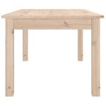 vidaXL Table basse 80x50x40 cm Bois massif de pin