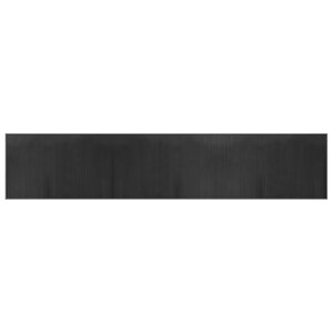 vidaXL Tapis rectangulaire gris 60x300 cm bambou