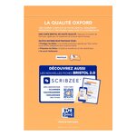 Étui de 100 fiches bristol 210 g A5 Blanc uni non perforées OXFORD
