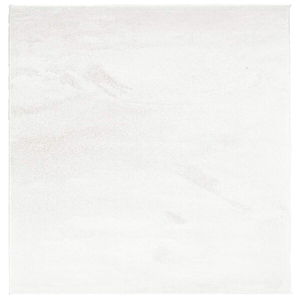 vidaXL Tapis OVIEDO à poils courts crème 200x200 cm