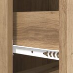 vidaXL Armoire à tiroirs Chêne artisanal 33 x 34 5 x 90 cm