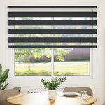 vidaXL Store zèbre noir 155x100 cm largeur du tissu 150 9 cm polyester