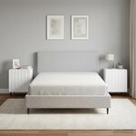 vidaXL Cabinet de chevet 2 Pièces Blanc 43 x 34 5 x 52 cm