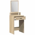 vidaXL Coiffeuse Chêne Sonoma 50 x 41 x 140 cm Bois d'ingénierie