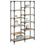 vidaXL Étagère chêne artisanal 100 x 32 x 170 cm Bois d'ingénierie