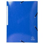 Chemise À Élastiques 3 Rabats Maxi Capacity Carte Lustrée Pelliculée 425gm2 Iderama A4 - Couleurs Assorties - X 25 - Exacompta