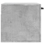 vidaXL Armoire murale Gris béton 60x36 5x35 cm Bois d'ingénierie