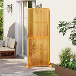 vidaXL Écran de confidentialité Marron 79.5 x 50 x 200 cm