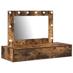 vidaXL Table de Toilette Marron 100 x 40 x 70 cm Bois d'ingénierie