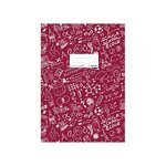 Protège-cahier 'Schoolydoo' A4 PP Avec Etiquettes Bordeaux HERMA