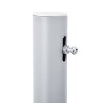 vidaXL Auvent latéral double rétractable de patio 170x600 cm Crème
