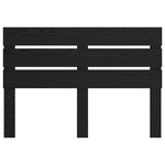 vidaXL Tête de lit Chêne noir 150 cm Bois d'ingénierie