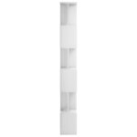 vidaXL Bibliothèque/Séparateur de pièce Blanc brillant 80x24x192 cm