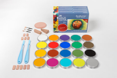 Pastel Panpastel Set 20 couleurs + outils Basique