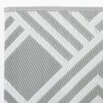 vidaXL Tapis d'extérieur gris 80x250 cm PP