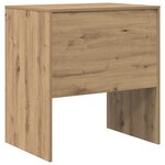 vidaXL Bureau d'écriture Chêne artisanal Bois d'ingénierie 70 x 50 x 76 cm