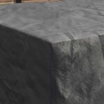 vidaXL Housse pour mobilier d'extérieur Noir 270 x 180 x 90 cm 420D