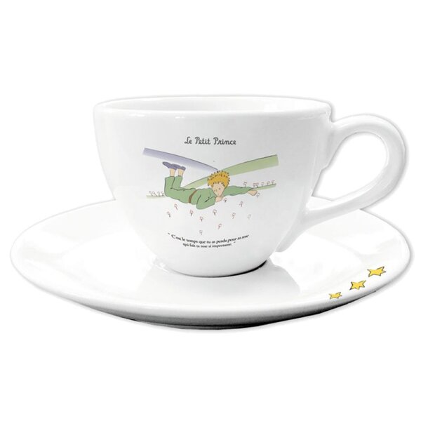Tasse et sous tasse le petit prince - c'est le temps