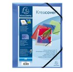 Chemise personnalisable à élastique PP Kréacover coloris assortis EXACOMPTA