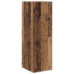 vidaXL Meubles TV muraux 6 Pièces vieux bois bois d'ingénierie