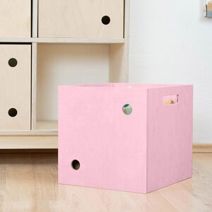 Boîte de rangement DICE rose 2