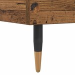 vidaXL Cadre de lit Bois ancien 80 x 200 cm Bois d'ingénierie