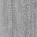 vidaXL Armoire de lavabo Sonoma gris 63x30x54 cm Bois d'ingénierie