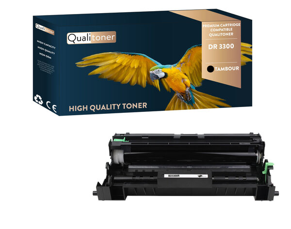 Qualitoner tambours x1 dr3300 dr 3300 compatible pour brother