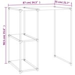 vidaXL Support de rangement sur la machine à laver Crème 87x55x90 5 cm