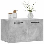 vidaXL Armoire murale Gris béton 60x36 5x35 cm Bois d'ingénierie