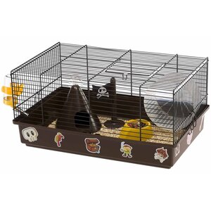 Ferplast Cage pour hamster Criceti 9 Pirates 46 x 29,5 x 23cm 57009061