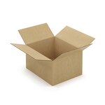 Caisse carton brune double cannelure à montage instantané raja 49x39x28 cm (lot de 10)