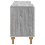 vidaXL Meuble TV 150 x 31 x 50 cm Sonoma gris Bois d'ingénierie
