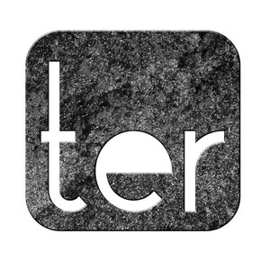 Numéro TER - Numéro adhésif pour boîtes aux lettres- Pierre véritable 50 mm  Galibot