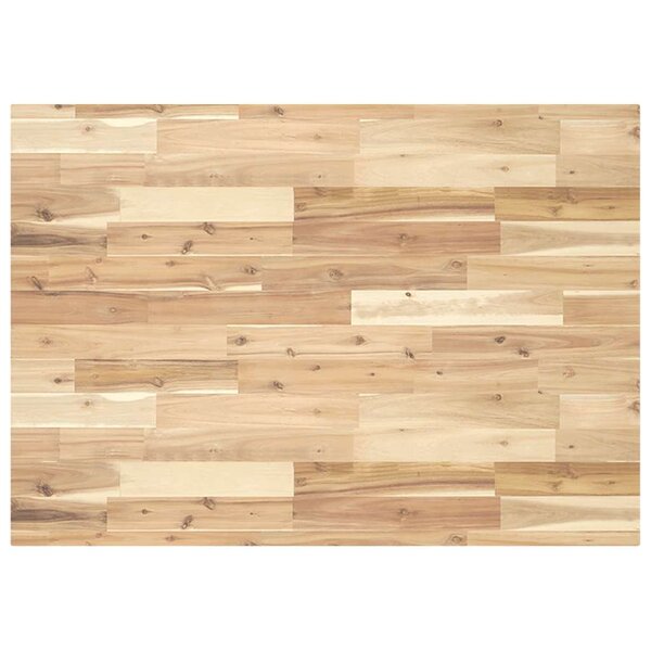 vidaXL Dessus de bureau non traité 80x70x4 cm bois d'acacia massif