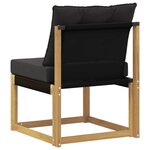 vidaXL Sofa de milieu extérieur