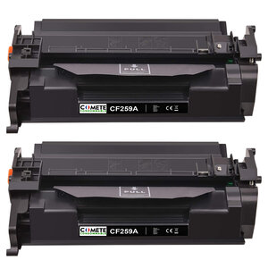 59A - 2 Toners Compatibles HP 59A 59X pour Toner HP - Noir - COMETE