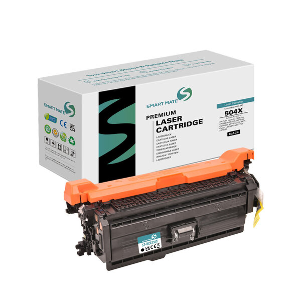SmartMate cartouche laser rémanufacturée pour HP CE250X (504X) Noir