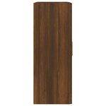 vidaXL Armoire murale chêne marron 69 5x32 5x90 cm bois ingénierie