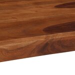 vidaXL Table à manger 120x60x76 cm bois d'acacia massif