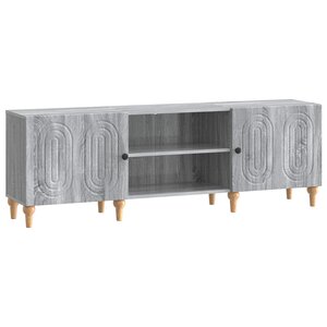vidaXL Meuble TV 150 x 31 x 50 cm Sonoma gris Bois d'ingénierie