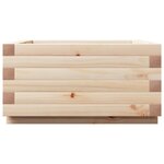 vidaXL Jardinière 50x50x26 5 cm bois de pin massif