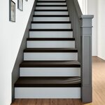 vidaXL Marches d'escalier 2 Pièces marron foncé 80x30x2 cm chêne massif
