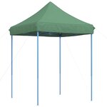 vidaXL Tente de réception pliable escamotable vert 200x200x306 cm