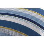 Parure de couette microfibre - 1 housse de couette 240 x 260 + 2 taies d'oreiller 63 x 63 - Bleu