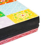 vidaXL Étagères Murales Montage mural Multicolore 100 x 20 x 6 cm